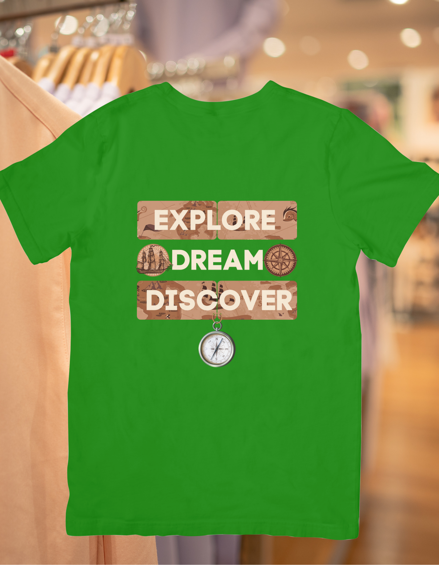 Explore Dream DIscover Unisex Half Sleeve T-Shirt