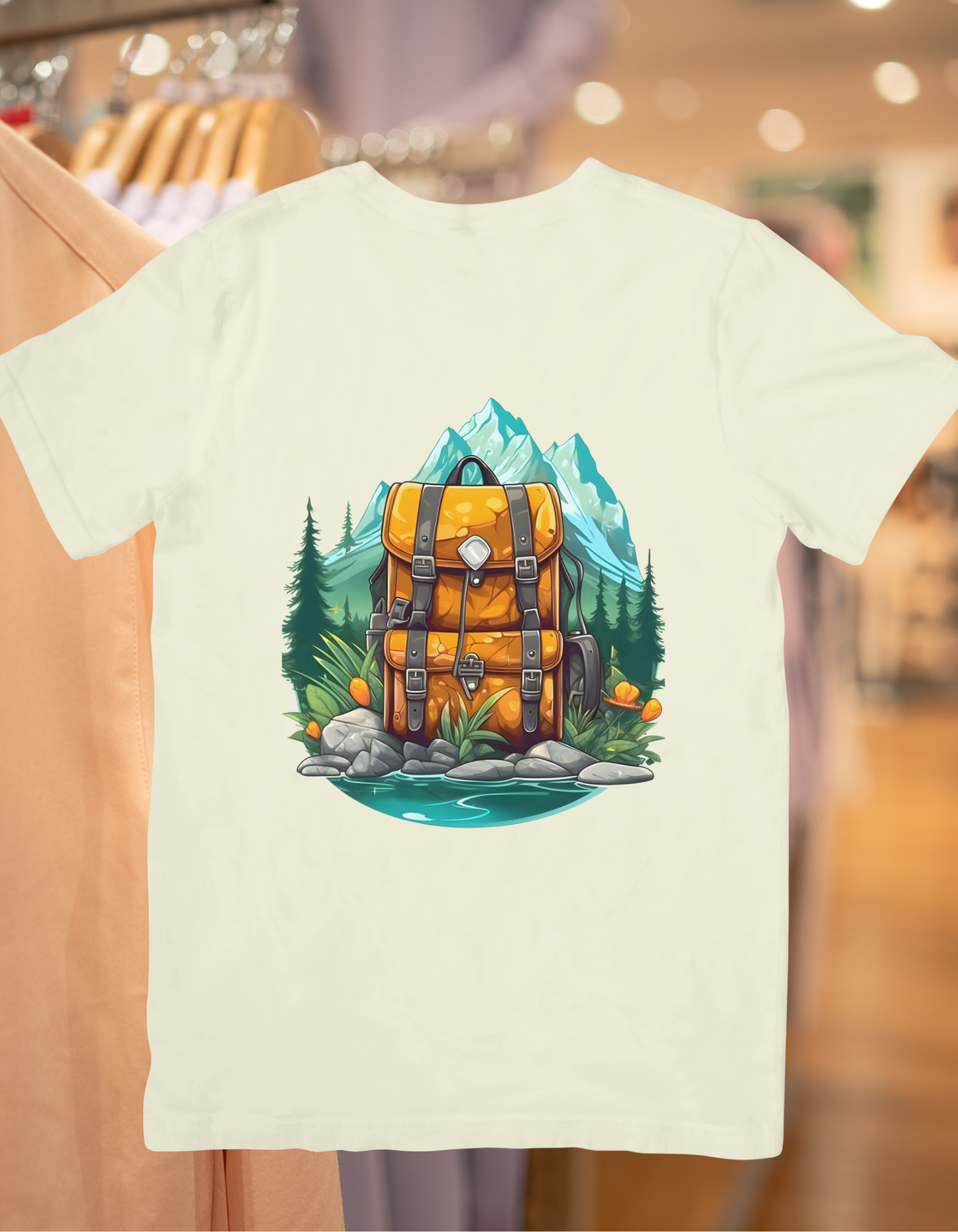 My Backpack Unisex Half Sleeve T-Shirt