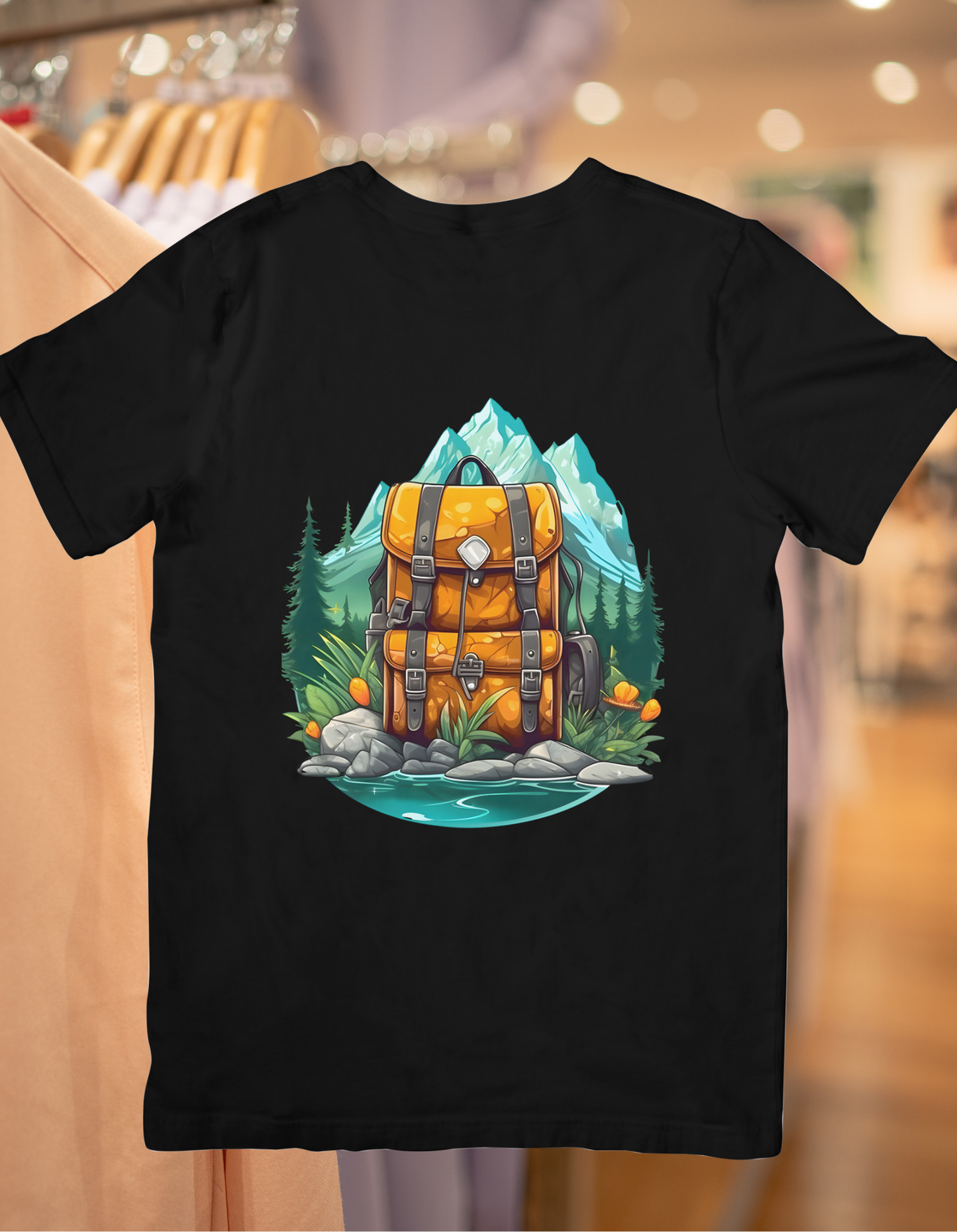 My Backpack Unisex Half Sleeve T-Shirt