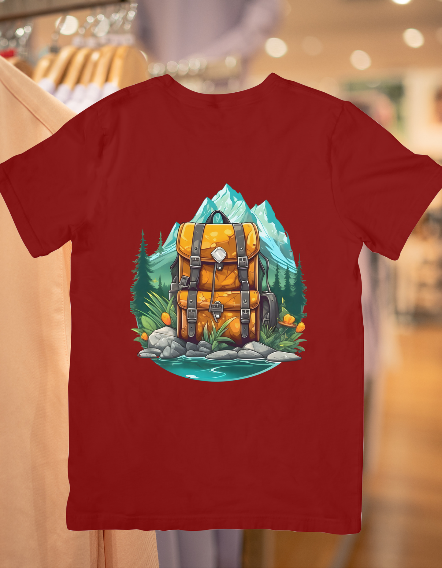 My Backpack Unisex Half Sleeve T-Shirt