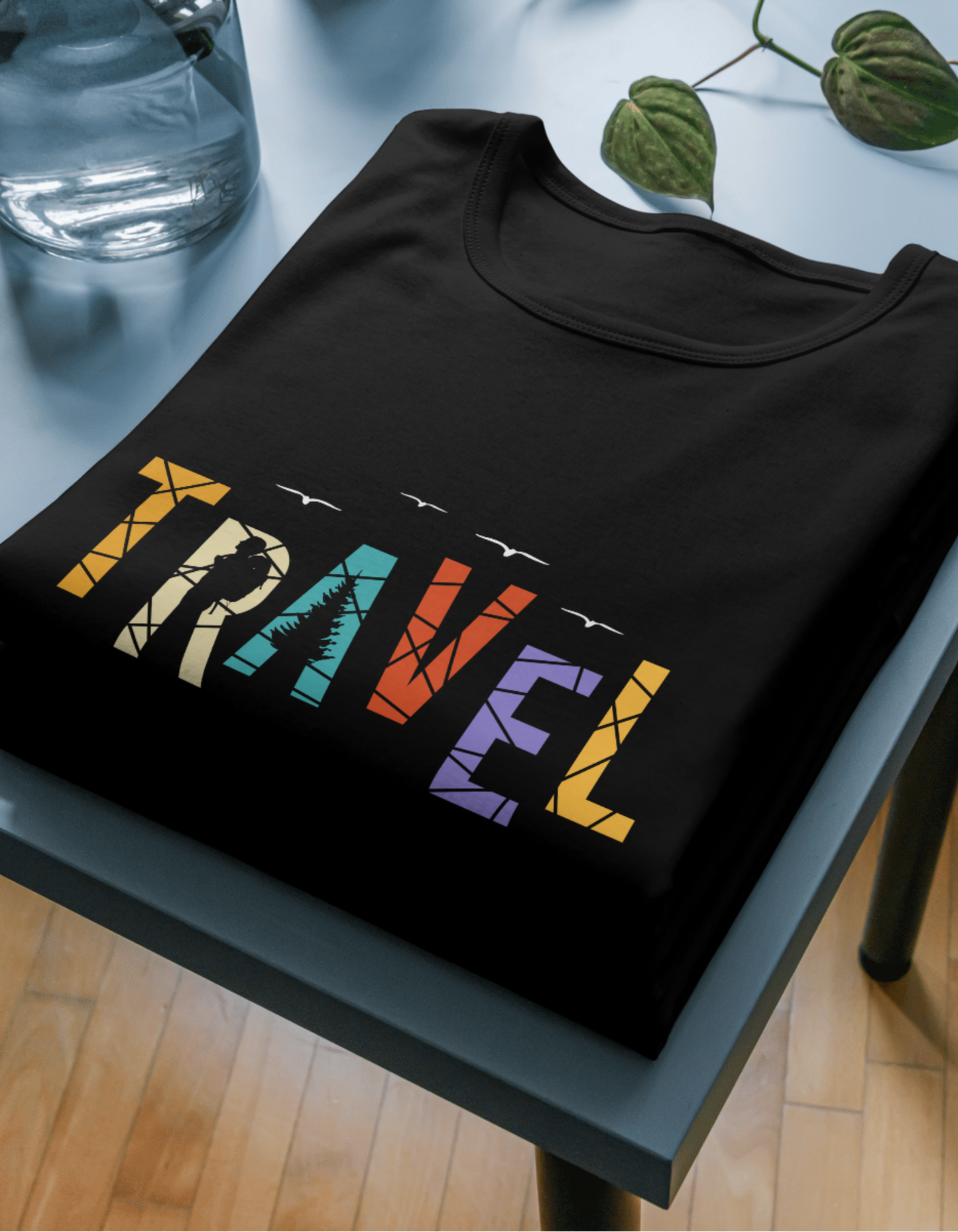 Travel Unisex Half Sleeve T-Shirt