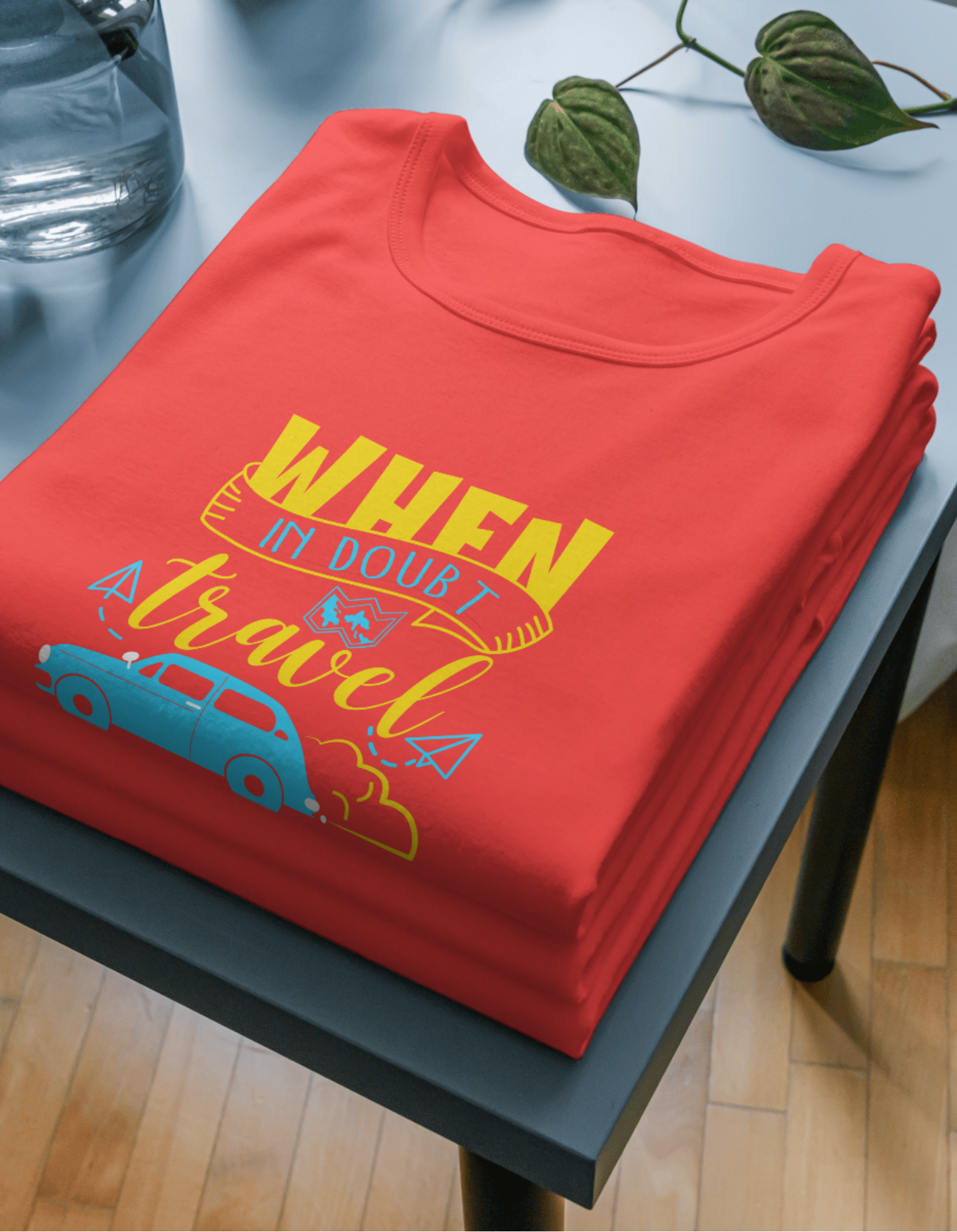 When In Doubt Travel Unisex Half Sleeve T-Shirt