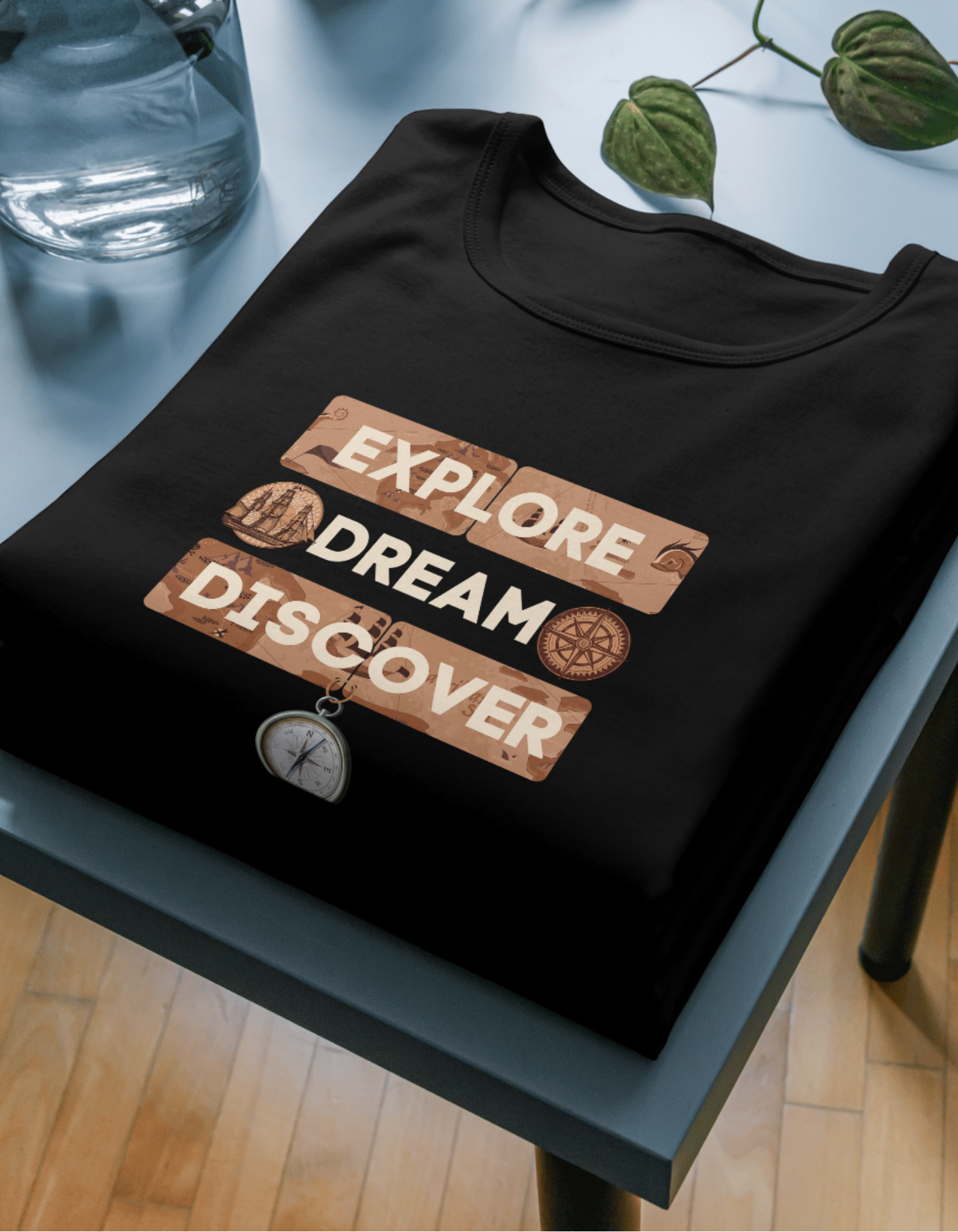Explore Dream DIscover Unisex Half Sleeve T-Shirt