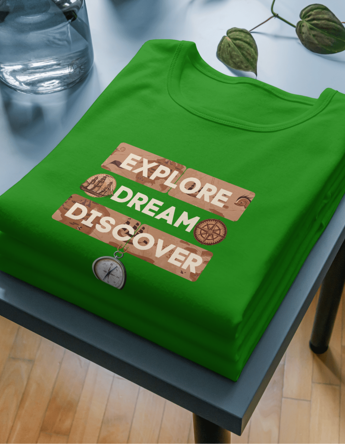 Explore Dream DIscover Unisex Half Sleeve T-Shirt