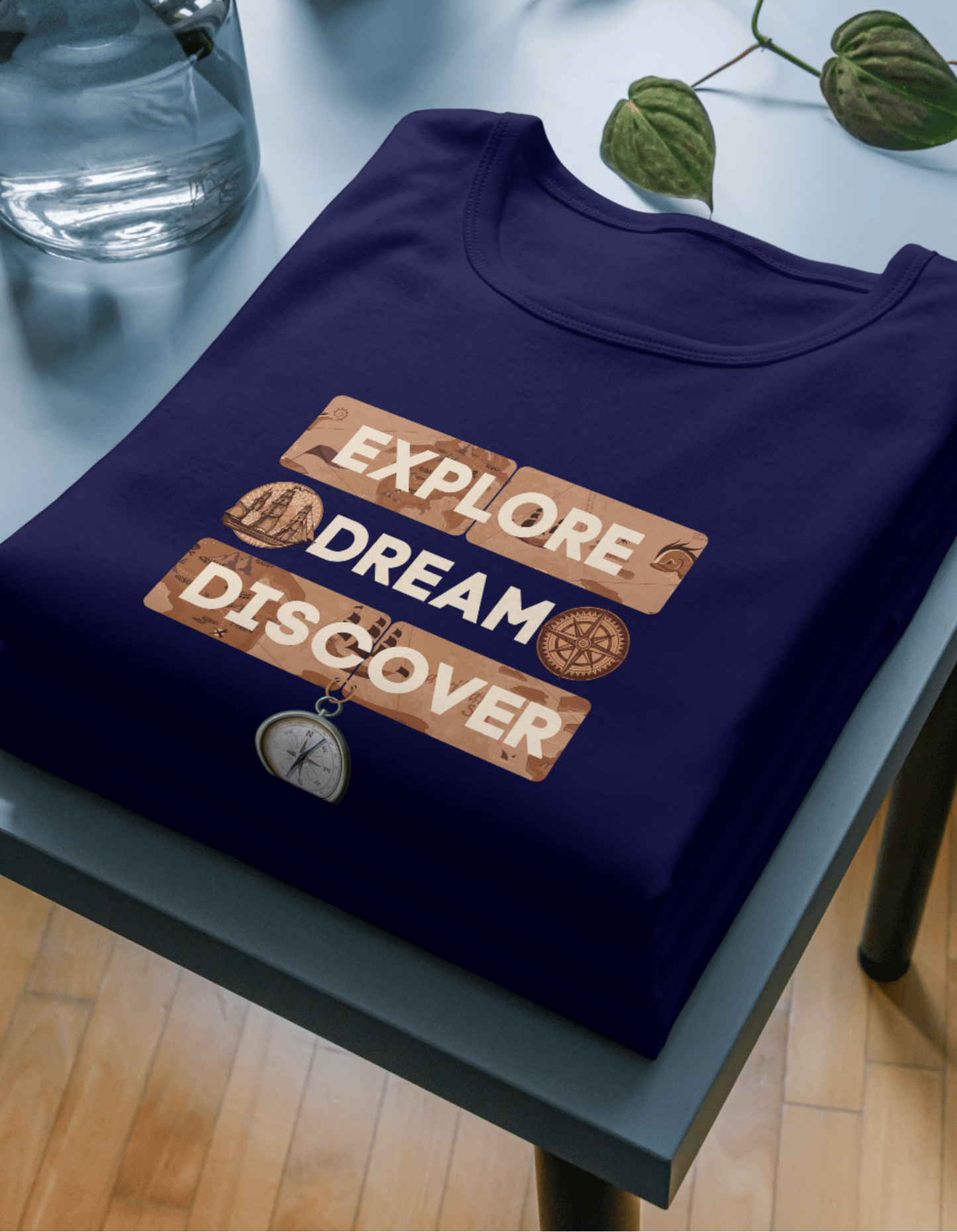 Explore Dream DIscover Unisex Half Sleeve T-Shirt
