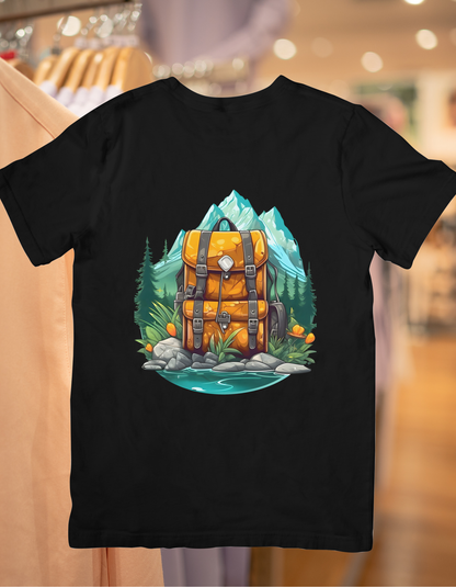 My Backpack Unisex Half Sleeve T-Shirt