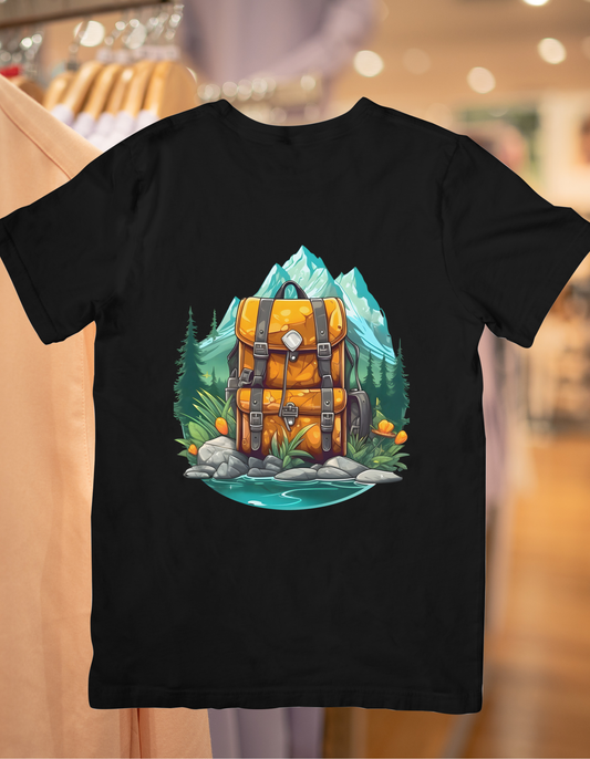 My Backpack Unisex Half Sleeve T-Shirt