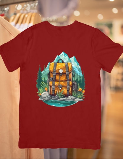 My Backpack Unisex Half Sleeve T-Shirt